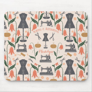 Tapis De Souris Machine à coudre vintage sur mesure Seamstress