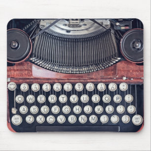 Tapis De Souris Machine à écrire vintage