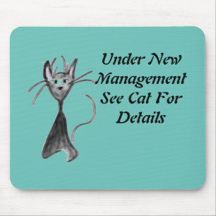 Tapis De Souris Mad Cat iPad par Sommer Hamilton