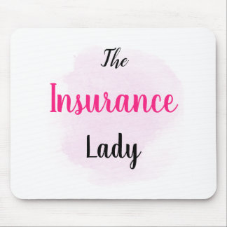 Tapis De Souris Madame d'assurance - cadeau de vente d'assurance