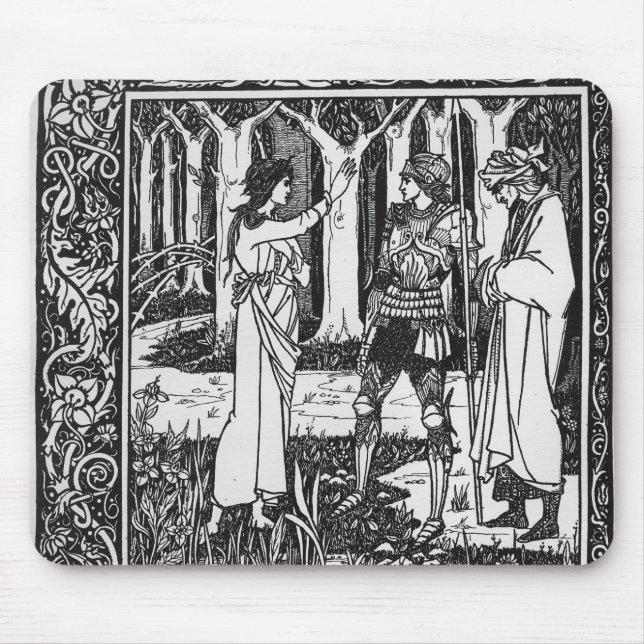Tapis De Souris Madame du telleth Arthur de lac (Devant)