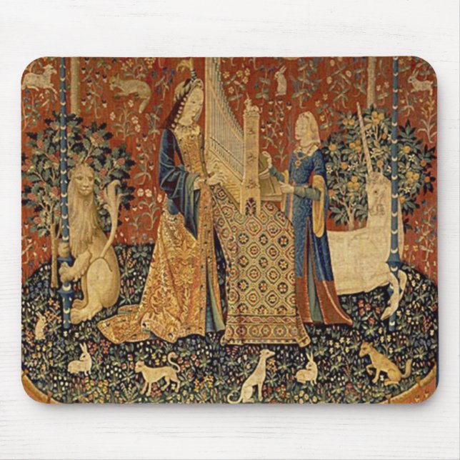Tapis De Souris Madame et la licorne : Bruit (Devant)