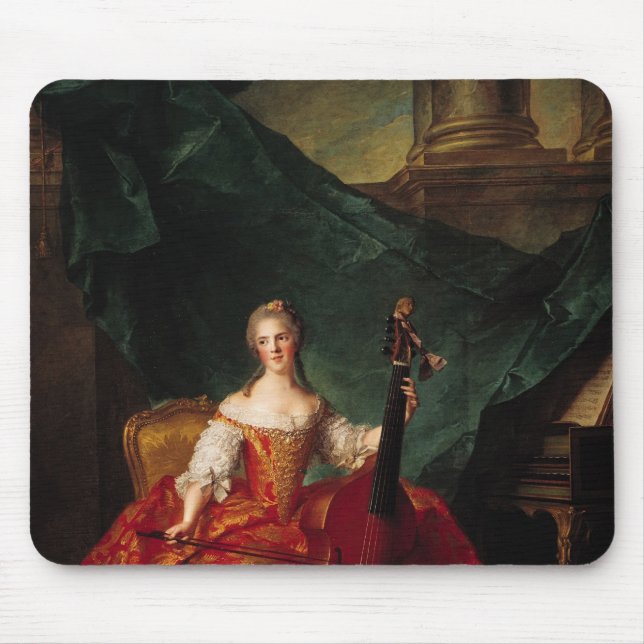 Tapis De Souris Madame Henriette De France devant le tribunal (Devant)