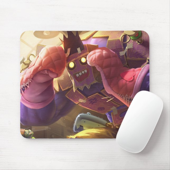 Tapis De Souris Madman Gaming Mousepad | Power Lifter Art Thème (Avec souris)