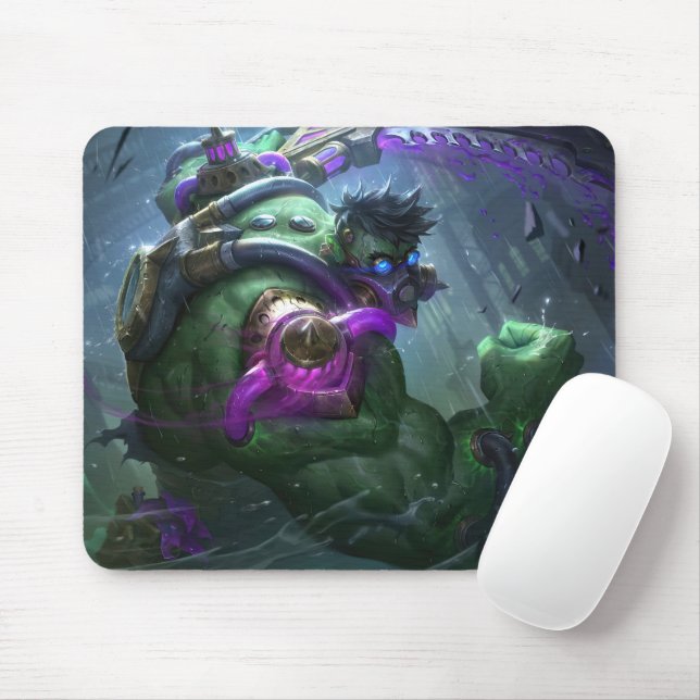 Tapis De Souris Madman Gaming Mousepad | Power Lifter Art Thème (Avec souris)