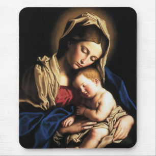 TAPIS DE SOURIS MADONNA ET ENFANT