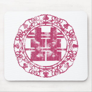 Tapis De Souris Magenta Shuan Xi