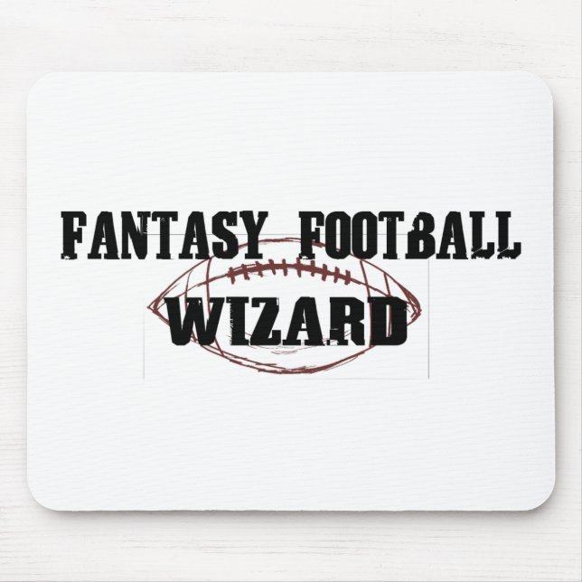 Tapis De Souris Magicien du football d'imaginaire (Devant)