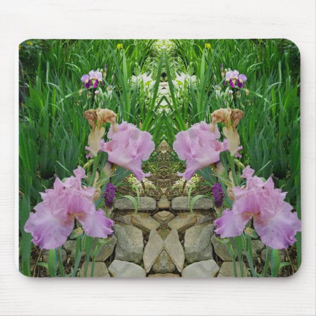 Tapis De Souris Magnifique chemin d'Imaginaire Iris (Devant)