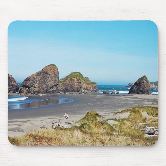 Tapis De Souris Magnifique paysage côtier de l'Oregon (Devant)