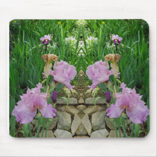 Tapis De Souris Magnifique sentier de fantaisie d'Iris