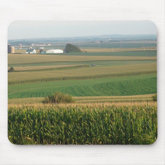 Tapis De Souris Magnifique Souris De Paysage Du Midwest (Devant)