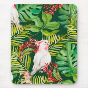 Tapis De Souris Magnifiques plantes tropicaux et oiseaux leggings 