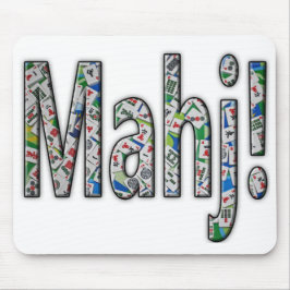 Tapis De Souris Mahjong Mouse Pad - Mahj!