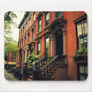 Tapis De Souris Maison de grès de colline de pavé