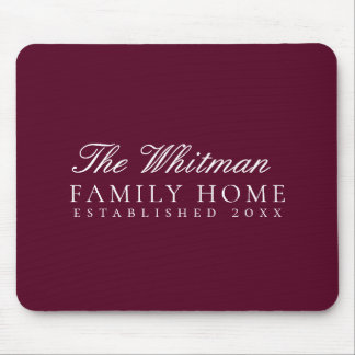Tapis De Souris Maison de la famille Marsala