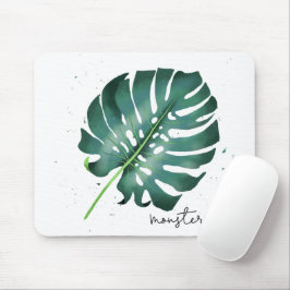 Tapis De Souris Maison Tropical Monstera