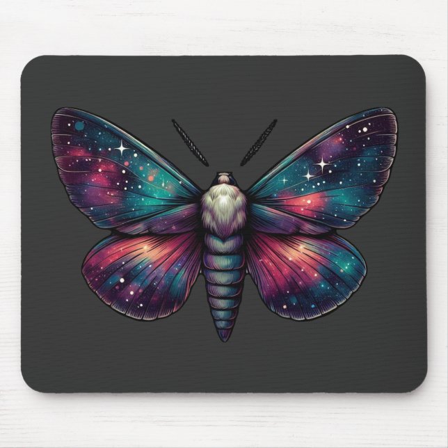 Tapis De Souris Majestic Céleste Moth - Space Mystic (Devant)