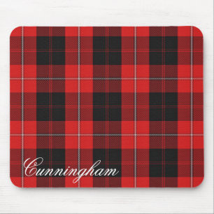 Tapis De Souris Majestic Scottish Clan Cunningham Tartan