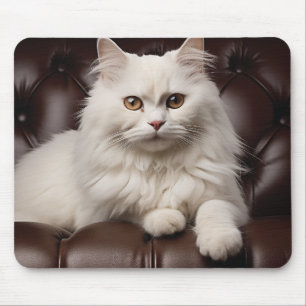Tapis De Souris Majestic white cat