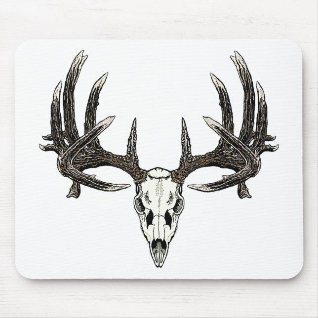 Tapis De Souris Mâle de Whitetail de trophée (Devant)