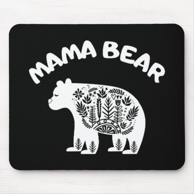 Tapis De Souris Mama Bear (Devant)
