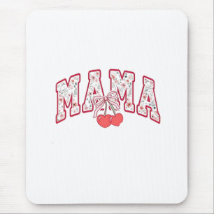 Tapis De Souris Mama est 2025 Fête des Mères Coquette arc