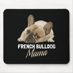 Tapis De Souris Maman Amateurs de taureau de chien taureau