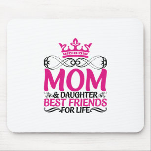 Tapis De Souris Maman Art Maman Et Fille Meilleurs Amis