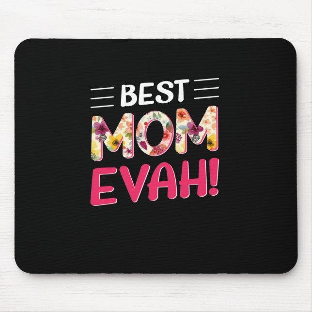 Tapis De Souris Maman Art Meilleur Maman Jamais (Devant)