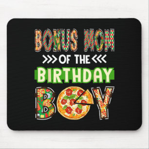 Tapis De Souris Maman bonus du garçon anniversaire garçon amateur 