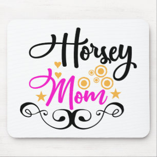 Tapis De Souris Maman cavalière