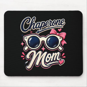 Tapis De Souris Maman chaperon lunettes de soleil rétro école même