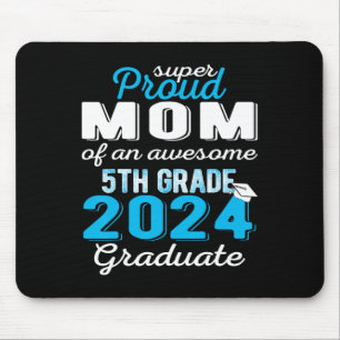 Tapis De Souris Maman De 5E Année Diplômée 2024 Primaire