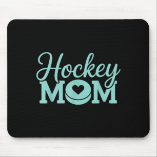 Tapis De Souris Maman de hockey femme joueuse de hockey sur glace 
