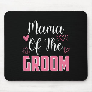 Tapis De Souris Maman De La Famille Groom Mariage Mari Mari Mari À