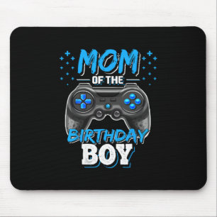 Tapis De Souris Maman du garçon d'anniversaire correspondant au jo