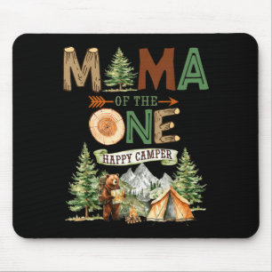Tapis De Souris Maman du seul campeur heureux 1er anniversaire cam