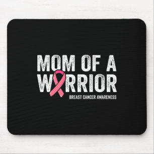 Tapis De Souris Maman D'Un Guerrier Lutte Contre Le Cancer Du Sein