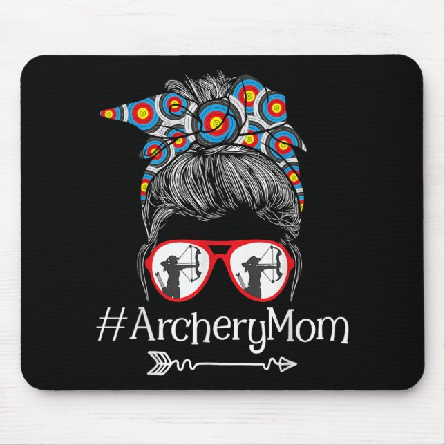 Tapis De Souris Maman - Fête des mères Archer Bowman Bows (Devant)