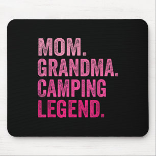 Tapis De Souris Maman Mamie Grand-mère Camping Légende Drôle Maman