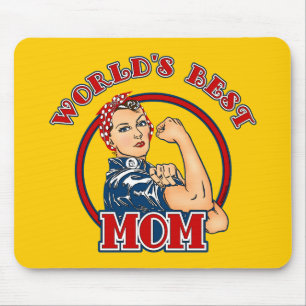 Tapis De Souris Maman Mousepad de rivoir de Rosie la meilleure