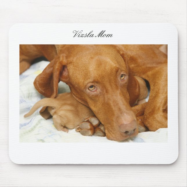 Tapis De Souris Maman Mousepad de Vizsla (Devant)