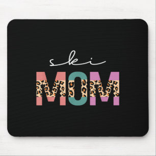 Tapis De Souris Maman skieuse cadeau drôle de skieuse maman skieus
