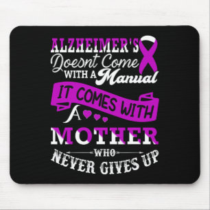 Tapis De Souris Maman soutien Heimer Warrior Maman sensibilisation