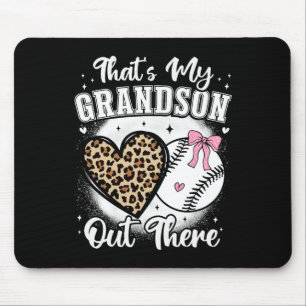 Tapis De Souris Mamie Bysebyll C'est mon petit-fils Nana Cheer Gra