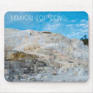 Tapis De Souris Mammoth Hot Springs Parc national de Yellowstone