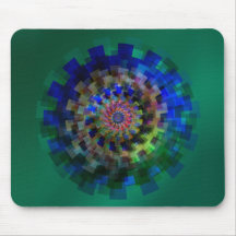 Mandala bleu