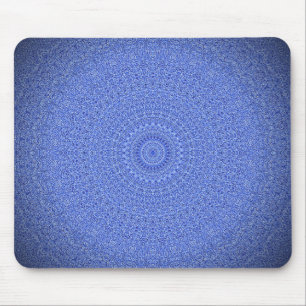 Tapis De Souris Mandala bleu