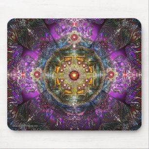 Tapis De Souris Mandala de coeur
